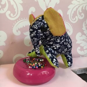 hand sewn elephant