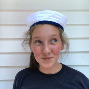 DIY sailor hat