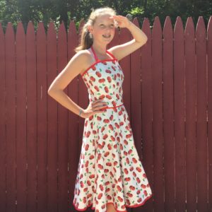 handmade cherry dress