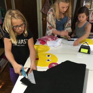 kids sewing party in chadds ford, pa