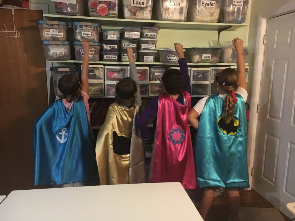 handmade super hero capes