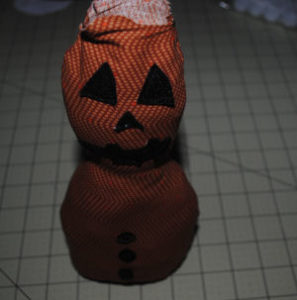 A Pumpkinman craft perfect for Halloween as well as being handmade and easy to sew with a free tutorial