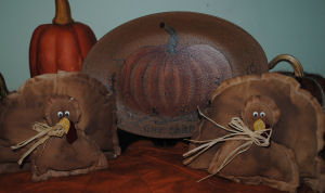 Rustic turkey craft