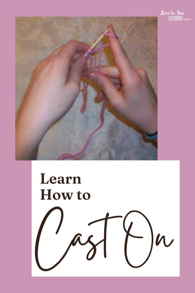 Learn how to cast on when knitting
