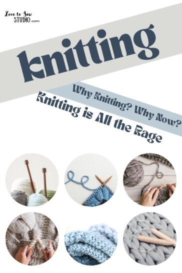 knitting pictures and how knitting is the trending hobby