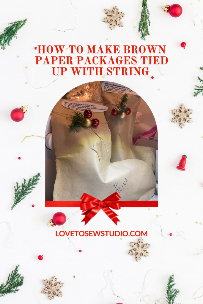 Easy to Tie, Easy to Open Brown Paper Packages - School of Decorating