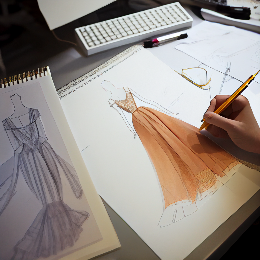 Aggregate more than 240 best dress design sketches super hot